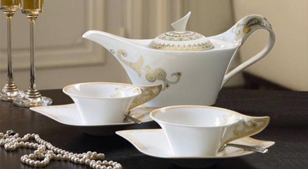  Villeroy & Boch teiera tazze te 